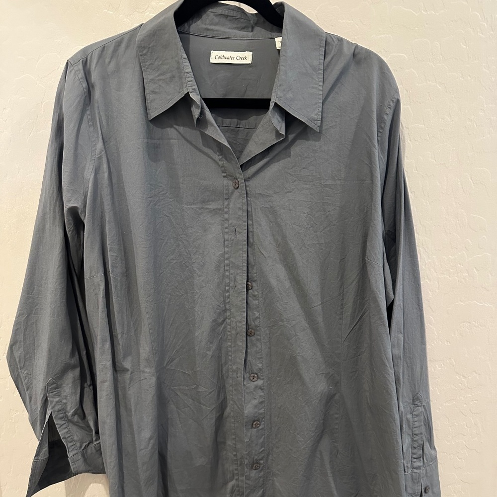 Coldwater Creek  grey tunic